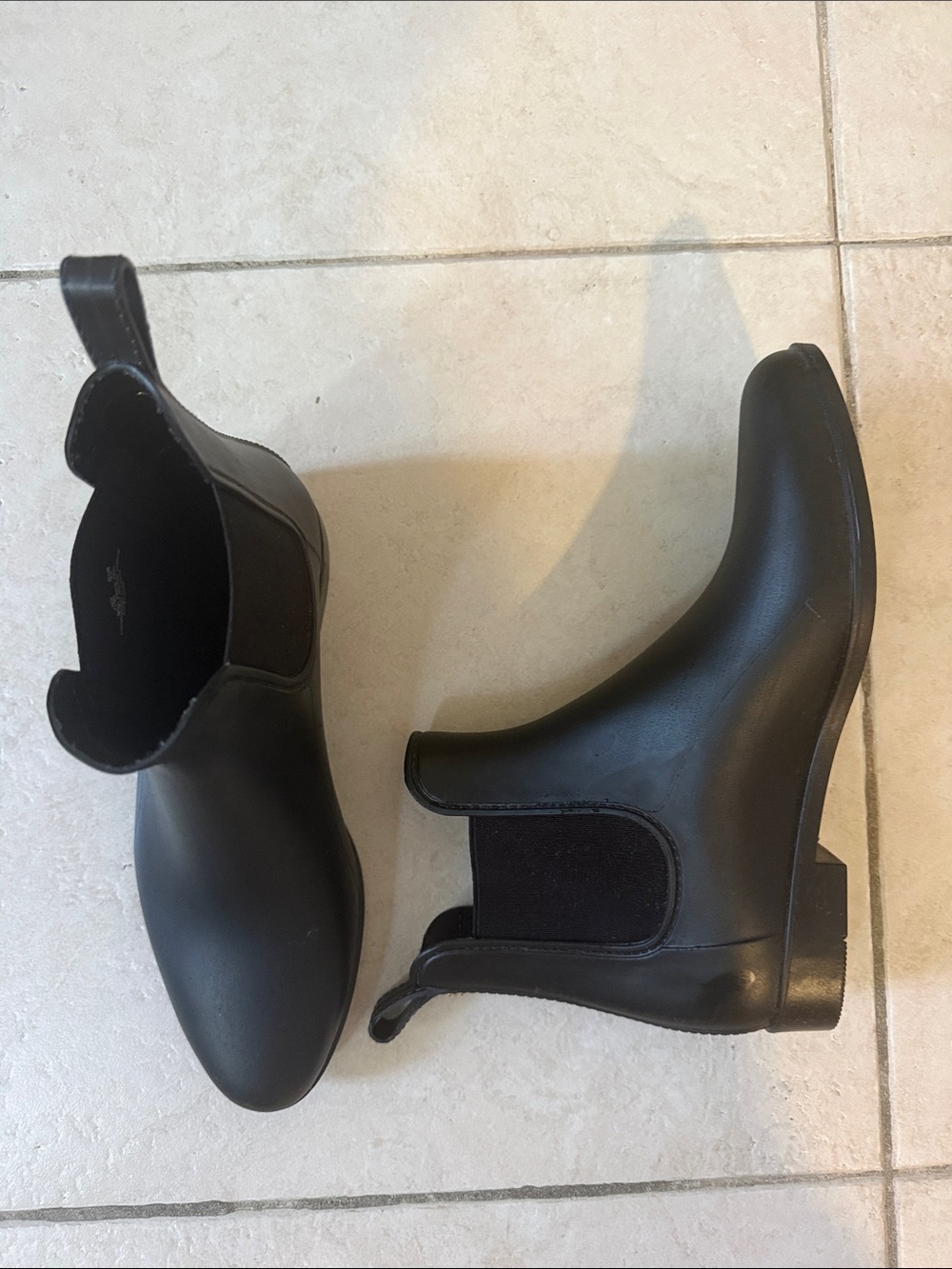 Sam Edelman Black Chelsea Ankle Boots
